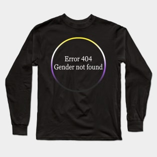 Nonbinary pride Long Sleeve T-Shirt